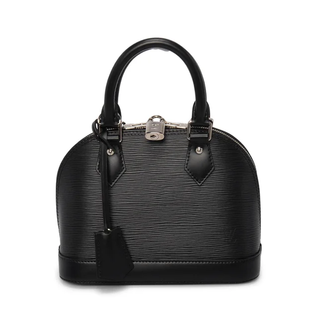 Louis Vuitton Epi Leather Alma BB in Black Leather from Blue Spinach