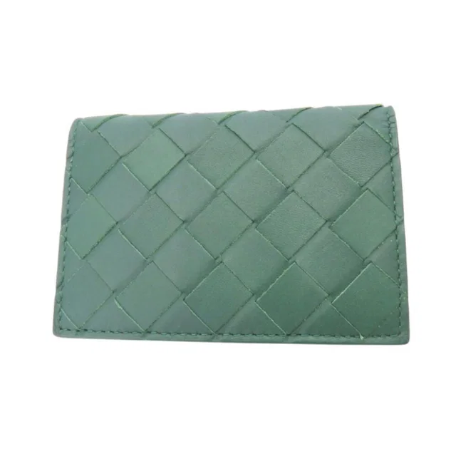 Bottega Veneta Intrecciato Calf Card Case in Woven leather from LuxUness