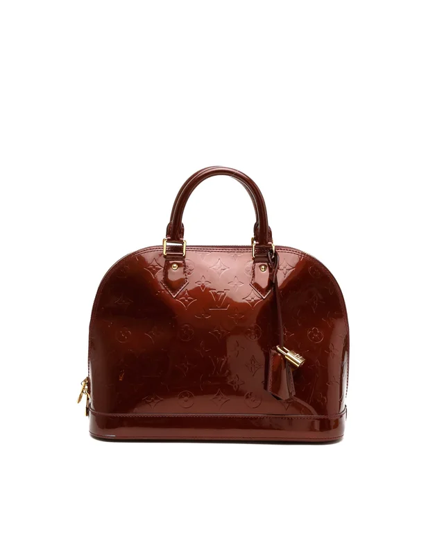 Louis Vuitton Vernis Alma PM Bag in Patent leather from A Retro Tale