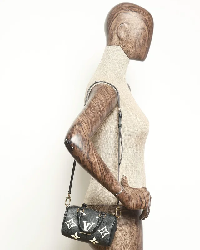 Louis Vuitton Empreinte Nano Speedy Bandoulière Bag in Leather from A Retro Tale, photo 9 of 9