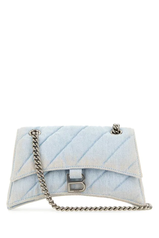 Balenciaga Shoulder Bag — Blue in Blue Denim from HEWI