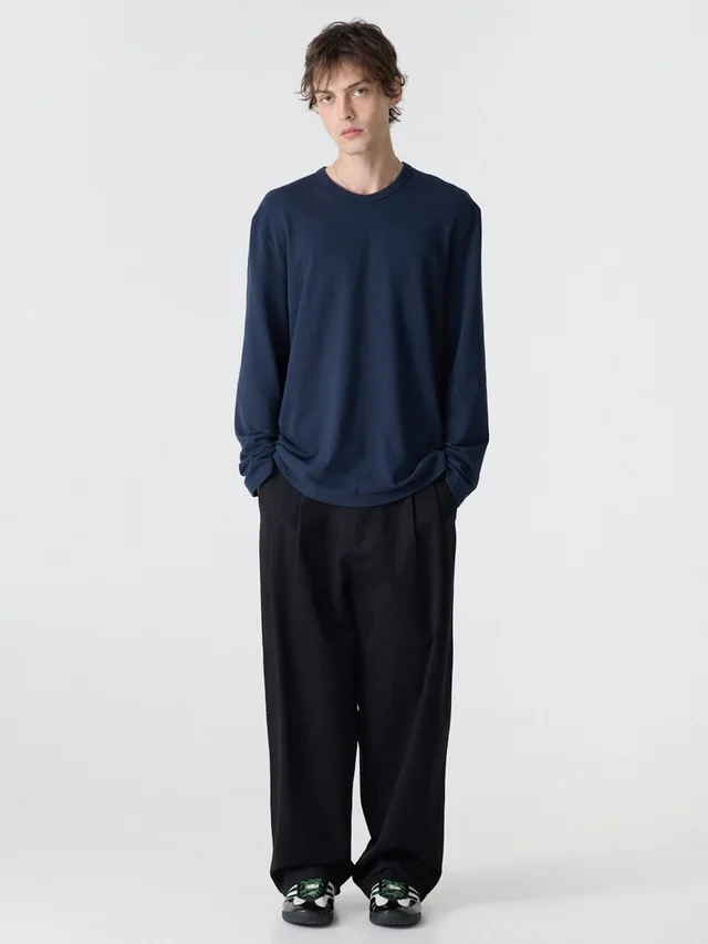 Bassike Terry Heritage Long Sleeve T-Shirt from bassike, photo 1 of 1