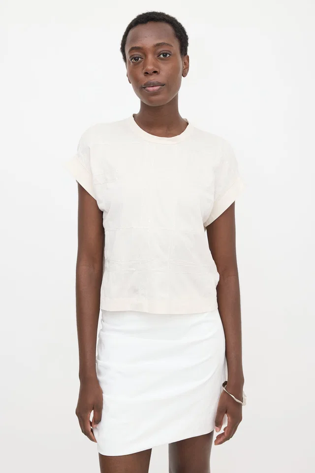 Brunello Cucinelli Embroidered T-Shirt from VSP Consignment