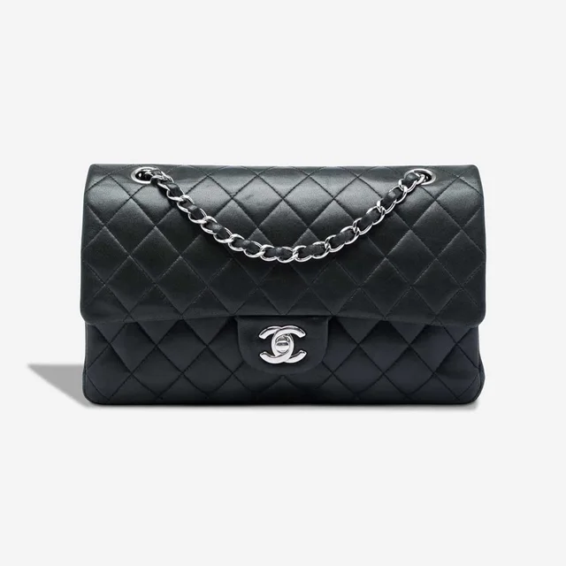 Chanel Timeless Medium Lamb Black in Black Lambskin from SACLÀB, photo 2 of 3