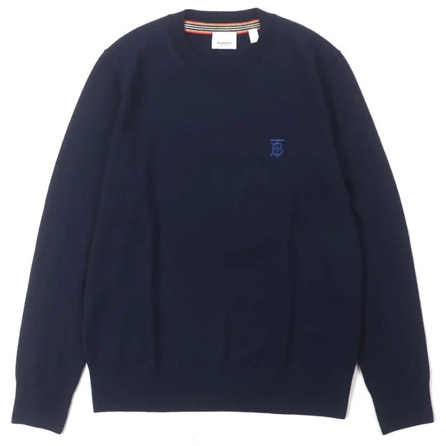 Burberry Monogram Motif Wool Sweater in Wool from LuxUness