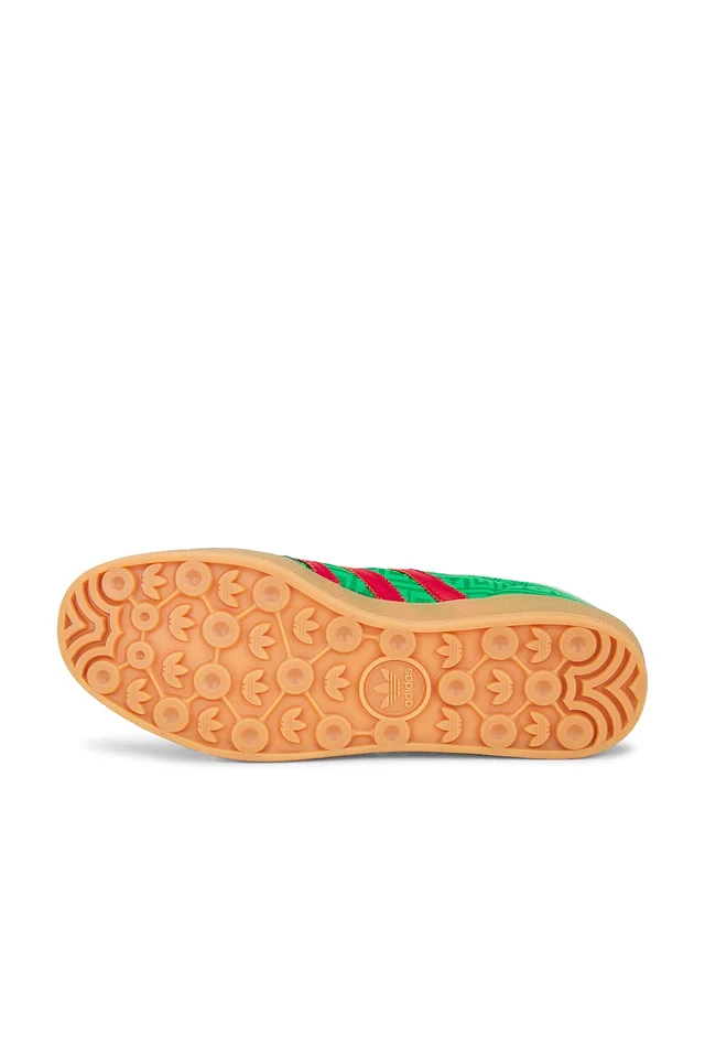 adidas Originals Gazelle Indoor Sneaker in Green, Better Scarlet, & Collegiategreen, photo 6 of 6 from REVOLVE (Canada)