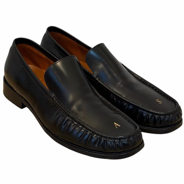 Acne Studios Boafer Leather Loafers in black Leather from Poshmark