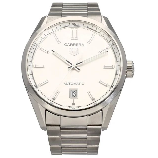 TAG Heuer Carrera WBN2111 39mm Stainless Steel Watch from H&T