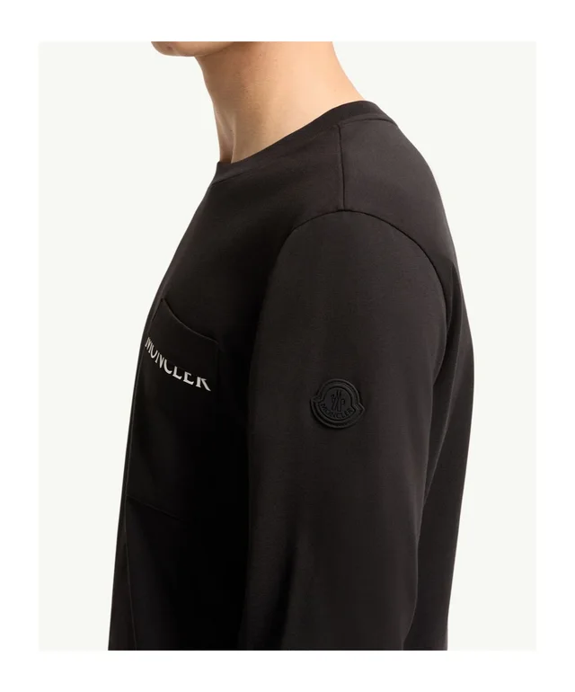 Moncler Logo Cotton Long Sleeve T-Shirt, photo 6 of 6 from SENSER