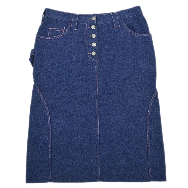 Dior 2003 Skirt Blue #38 in Blue from AMORE Vintage Tokyo