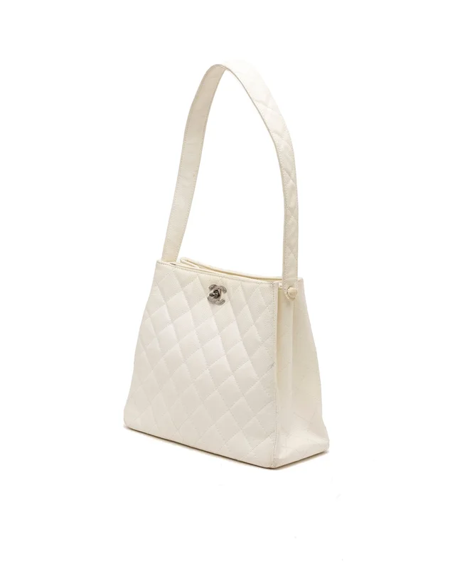 Chanel Caviar CC Shoulder Bag in Caviar leather from A Retro Tale, photo 3 of 11