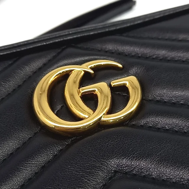 Gucci Marmont Matelassé Mini Crossbody Bag (448065) from GUGUS, photo 4 of 6