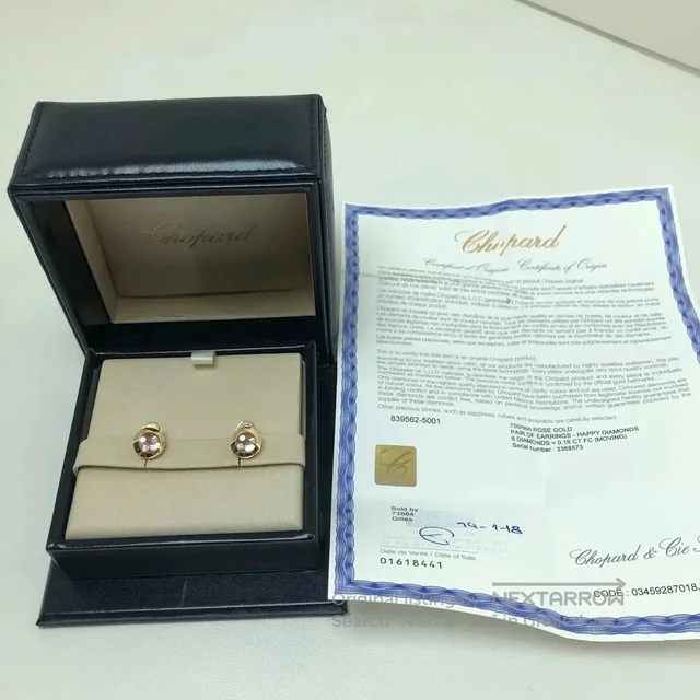 Chopard Gold Drop Earrings |I from Grailed