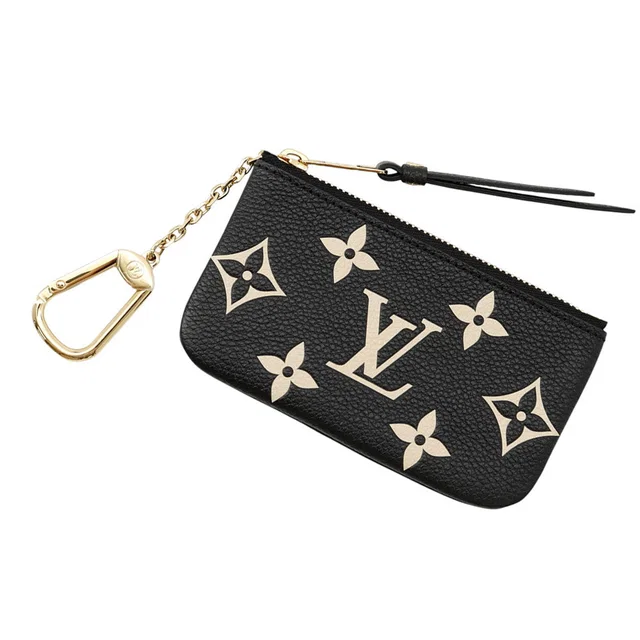 Louis Vuitton Pochette Cles NoirM28790 Monogram Empreinte Leather in Leather from GALLERY RARE