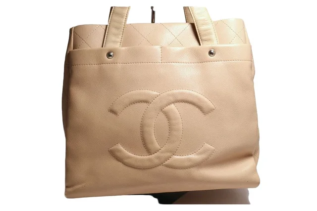 Chanel Caviar Leather Tote Bag in Caviar leather from The Reluxe