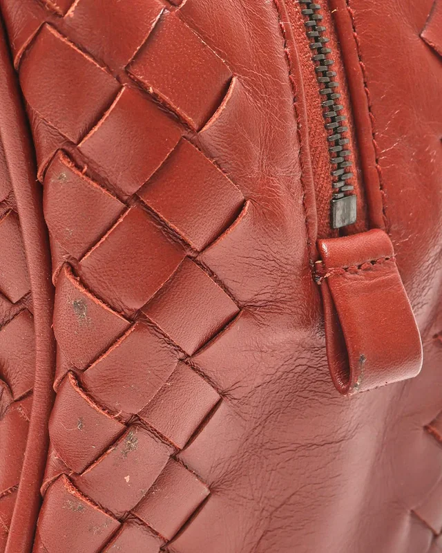 Bottega Veneta Intrecciato Leather Travel Pouch in Woven leather from A Retro Tale, photo 6 of 8