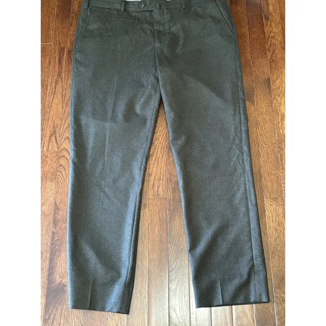 Loro Piana Mens Wool Cashmere Trousers 56 Made Italy Brown Dress Pants in red|brown Cashmere from Poshmark