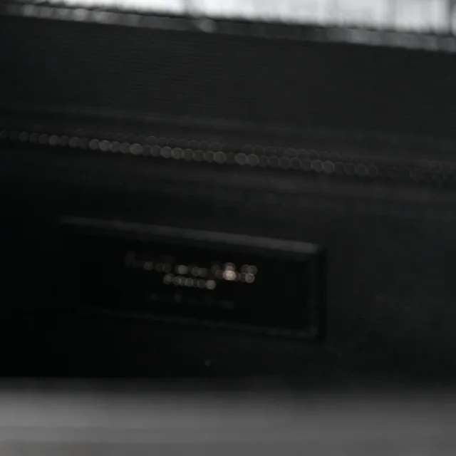 Saint Laurent Crocodile Embossed Monogram Large Satchel Black in Black Calfskin from FASHIONPHILE, photo 6 of 10