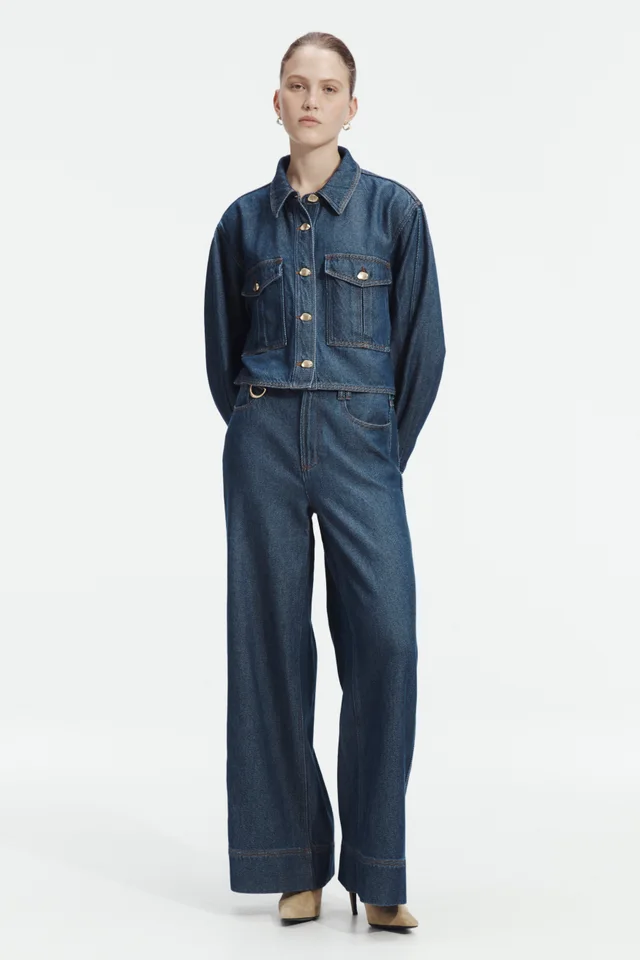 AJE Landon Denim Shirt from Aje, photo 1 of 1