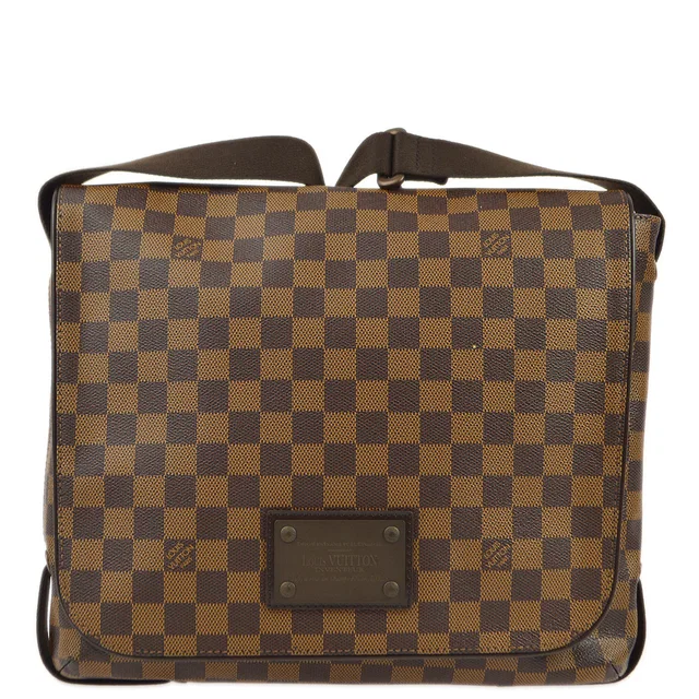 Louis Vuitton 2011 Damier Brooklyn MM Shoulder Bag N51211 in Canvas from AMORE Vintage Tokyo