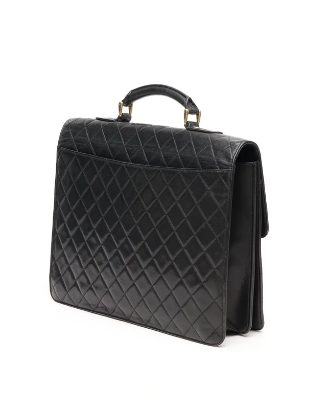 Chanel CC Quilted Lambskin Business Bag in Lambskin from A Retro Tale, photo 3 of 16