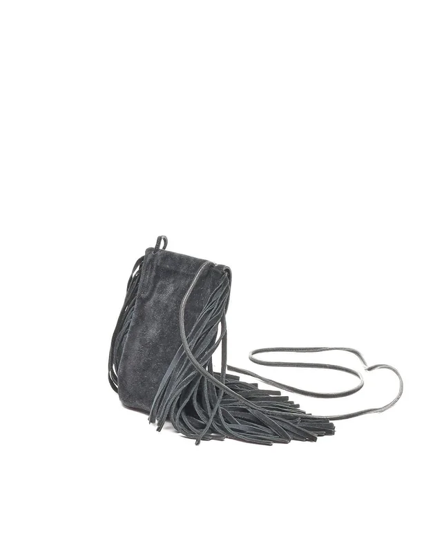Saint Laurent Anita Fringe Suede Bag in Suede from A Retro Tale, photo 3 of 8