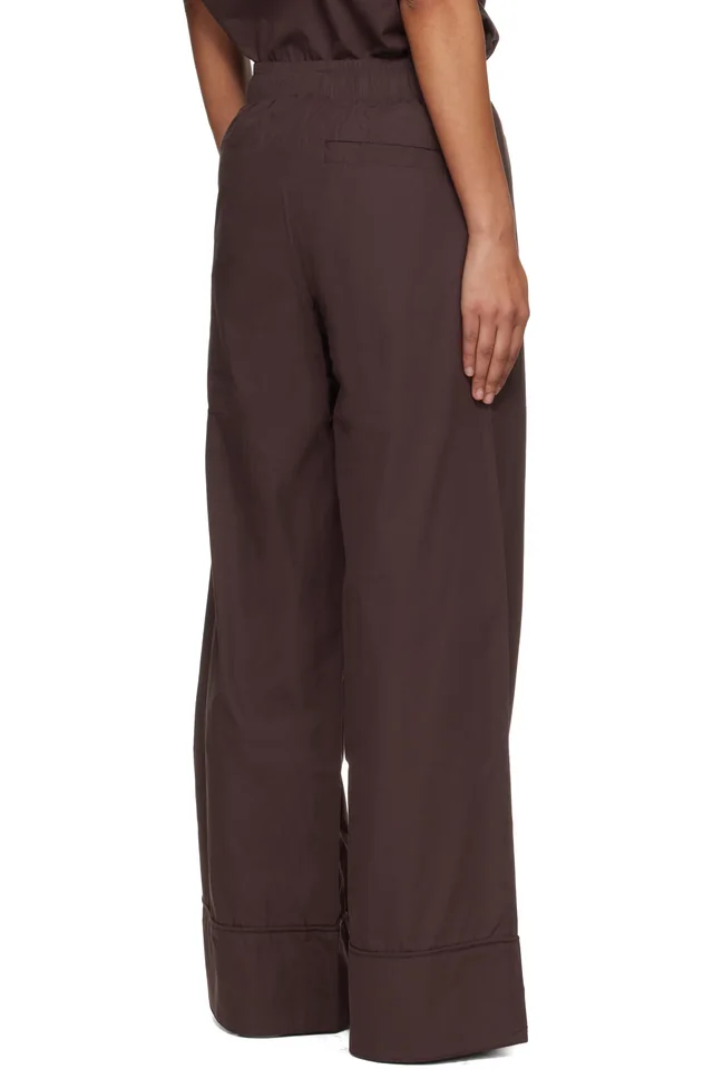 Entire Studios Brown Pajama Lounge Pants, photo 3 of 4 from SSENSE