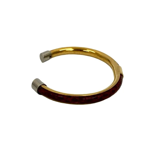 Gucci Leather Bracelet in Red Leather from LuxUness, photo 3 of 7