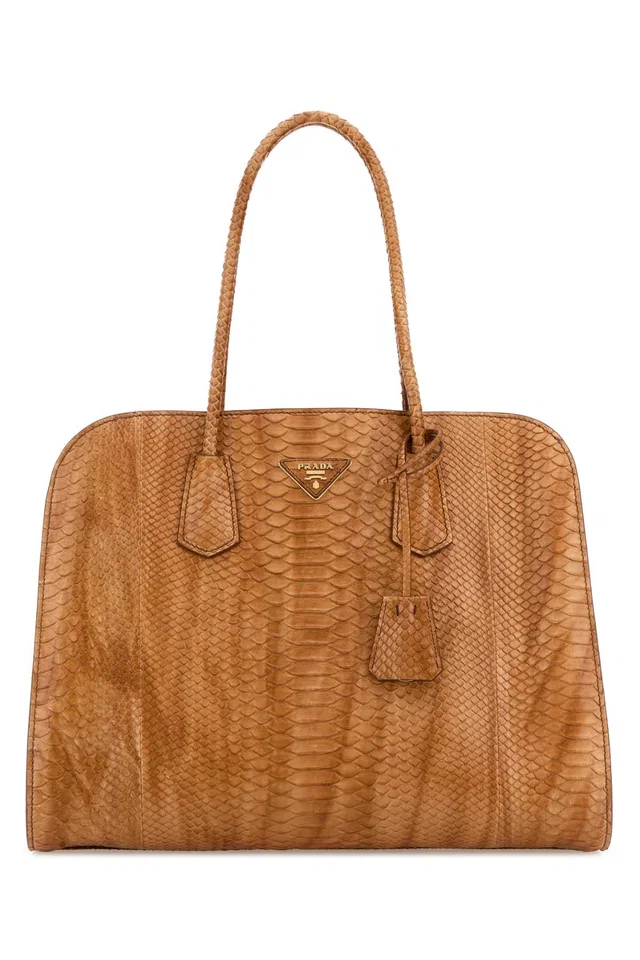 Prada Shoulder Bag — Brown in Brown Python from HEWI