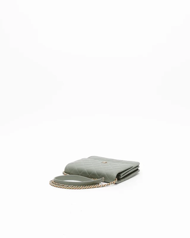 Chanel Square Caviar Wallet On Chain Bag in Caviar leather from A Retro Tale, photo 5 of 12