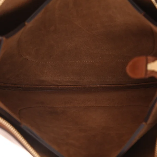 Celine handbag in brown leather in Brown Leather from Collector Square, photo 5 of 6