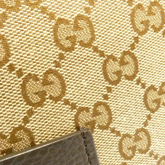 Gucci GG Canvas Shoulder Bag in Beige Canvas from LuxUness, photo 4 of 8