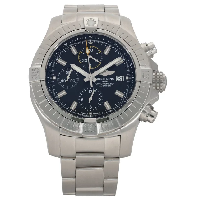 Breitling Avenger A13317 45mm Stainless Steel Watch from H&T