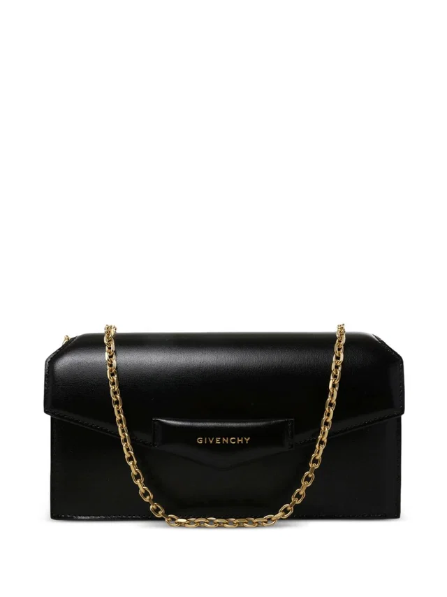Givenchy Antigona Shoulder Bag — Black Leather in Black Leather from HEWI