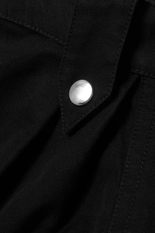 Marant Étoile Pulcie Suede-Trimmed Cotton Tapered Pants, photo 4 of 4 from THE OUTNET