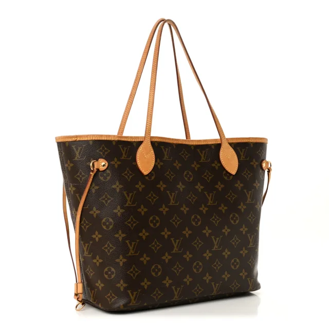 Louis Vuitton Monogram V Neverfull MM Grenade in Canvas from FASHIONPHILE, photo 3 of 10