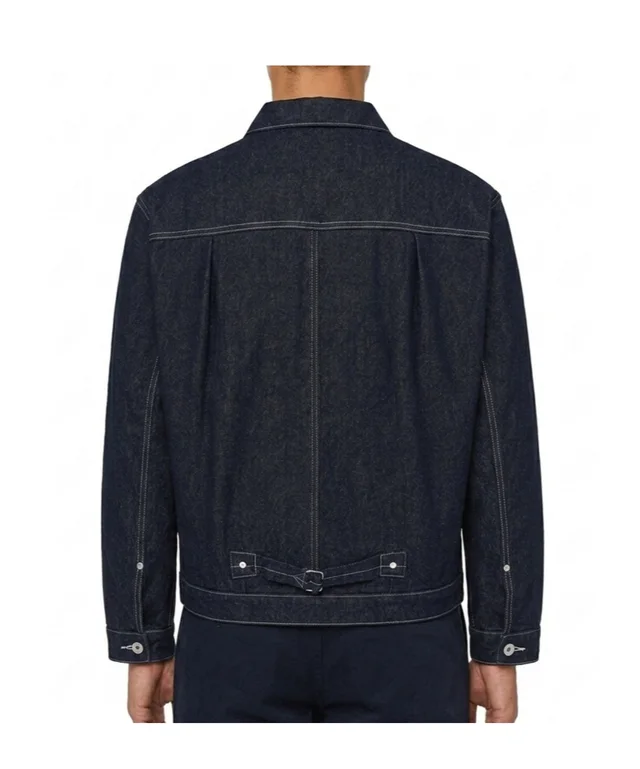 Comme des Garçons Homme Pleated Denim Jacket, photo 5 of 6 from SENSER