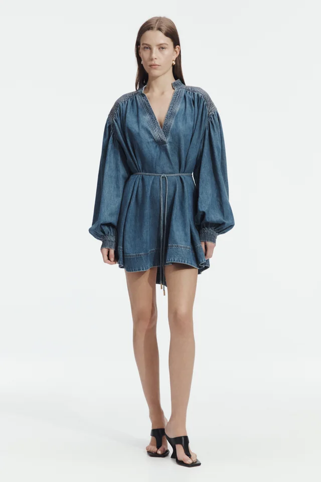 AJE Viva Denim Mini Dress from Aje, photo 1 of 1
