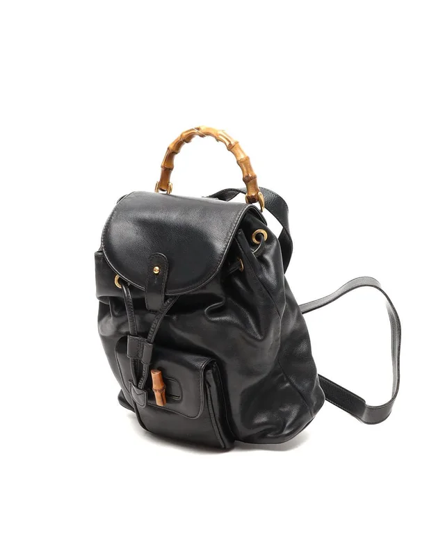 Gucci Bamboo Mini Backpack in Leather from A Retro Tale, photo 2 of 2