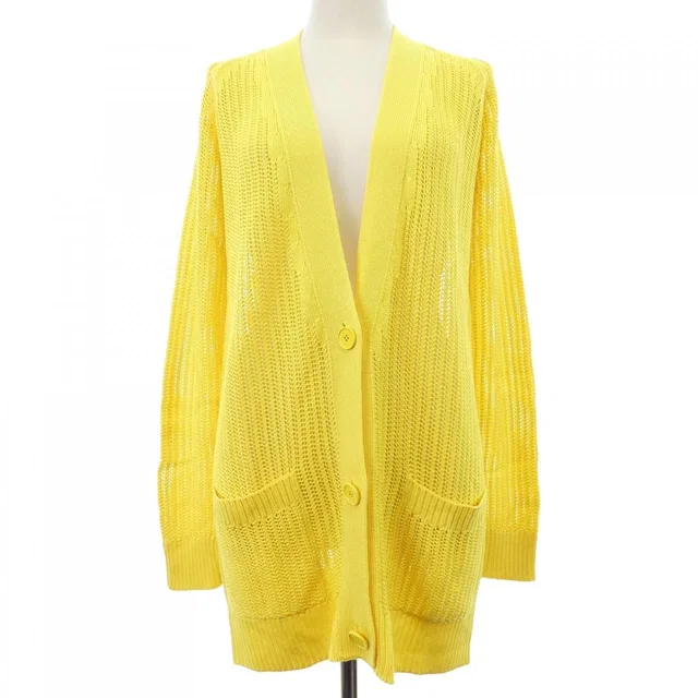 Hermès Cardigan Yellow in Yellow Silk from The Reluxe