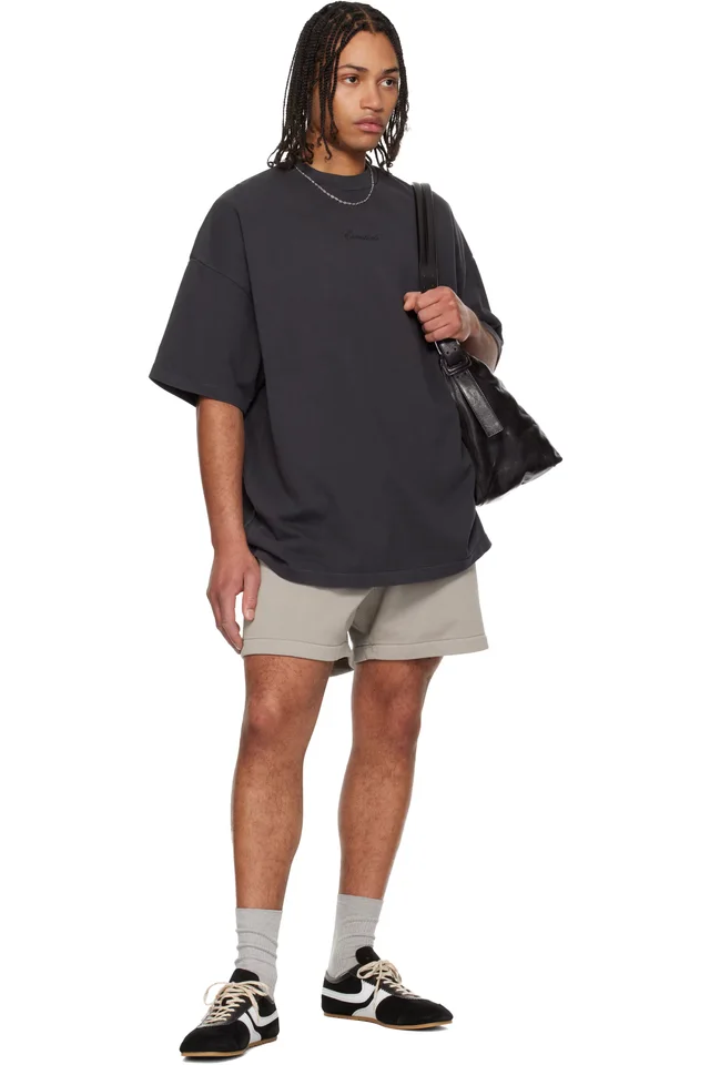 Fear of God ESSENTIALS Gray Training Classic Sweat Shorts, photo 4 of 4 from SSENSE