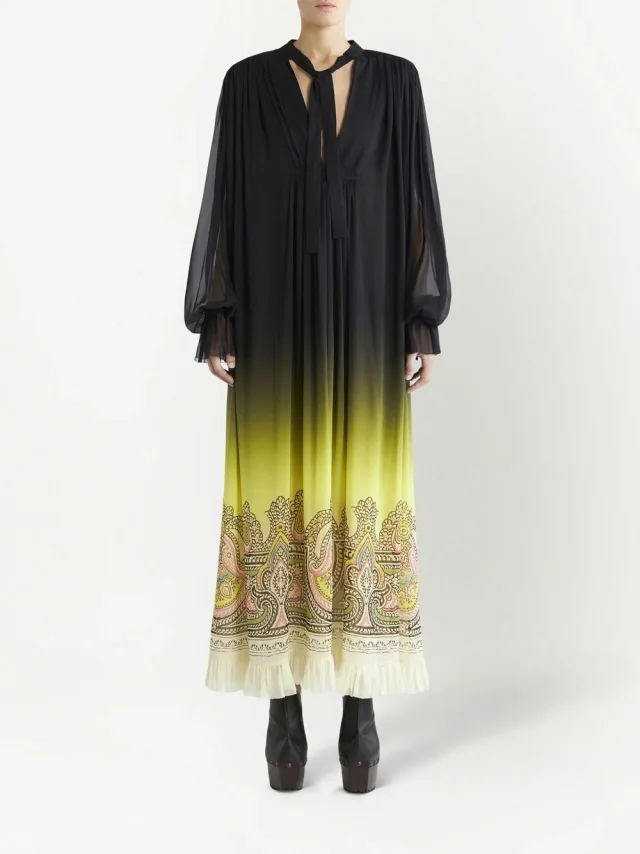 Etro Printed Silk Dress, photo 6 of 7 from Balardi