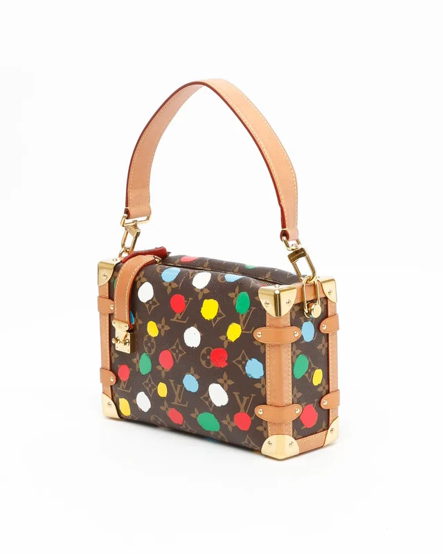 Louis Vuitton Yayoi Kusama 2023 Monogram 3D Dots Side Trunk Bag in Coated canvas from A Retro Tale, photo 2 of 11