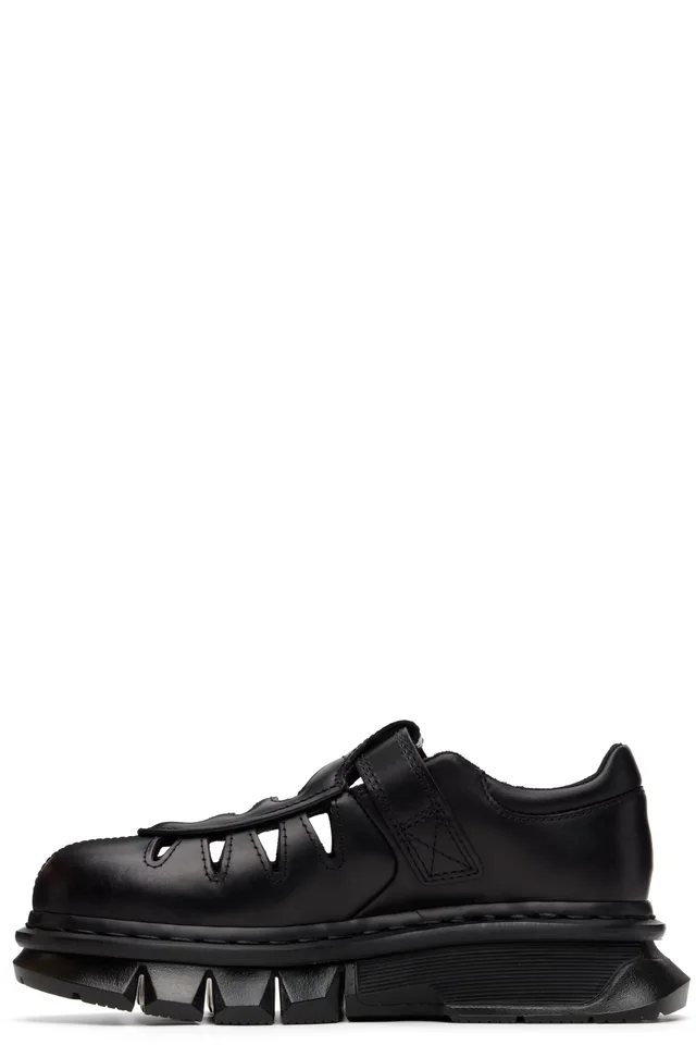 Dr. Martens Black Qubist Fisherman Loafers, photo 3 of 5 from SSENSE
