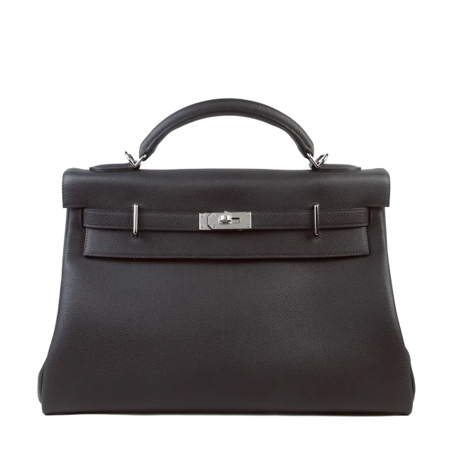 Hermès Kelly 42 Maxi Bleu Indigo (76) from Ginza Xiaoma