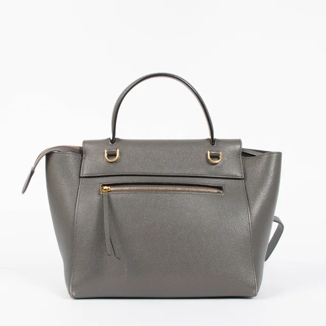 Celine Taupe Micro Belt Bag in Taupe Leather from Labellov, photo 4 of 8