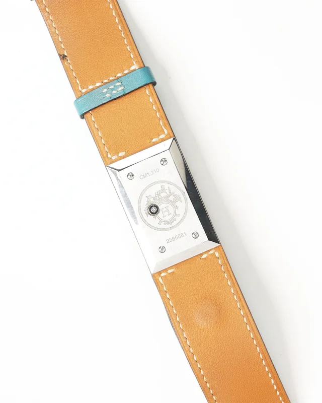 Hermès Cherche Midi 19mm Ref CM1.210 Full Set Watch in Leather from A Retro Tale, photo 6 of 8