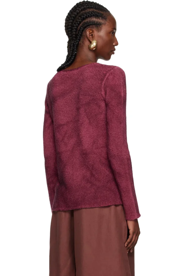 Gabriela Hearst Red Chivall Sweater, photo 3 of 3 from SSENSE