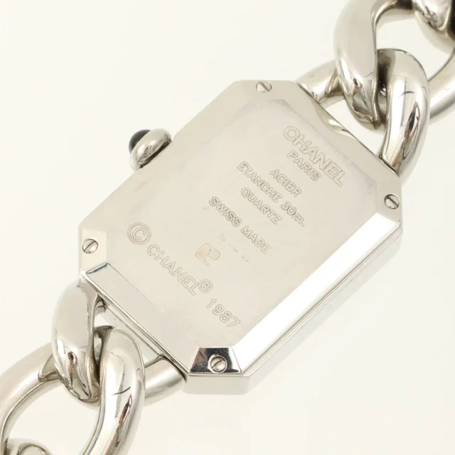 Chanel Diamond Prime L H7020 Quartz Black from VINTAGE QOO TOKYO, photo 6 of 8