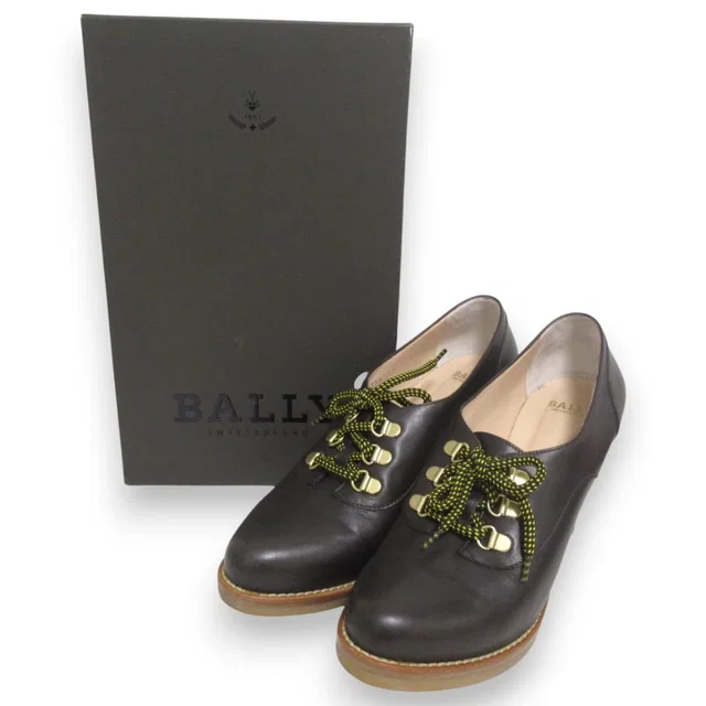 Bally Leather Loafer Pumps in Leather from LuxUness